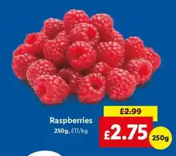 Lidl Raspberries offer
