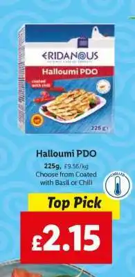 Lidl Halloumi PDO offer