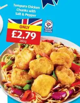 Aldi Tempura Chicken Chunks with Salt & Pepper offer
