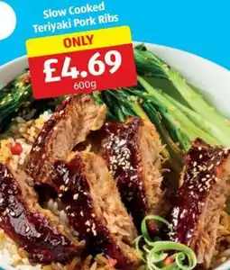 Aldi Slow Cooked Teriyaki Pork Ribs offer