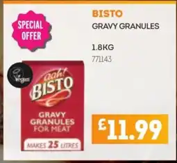 Bestway BISTO Gravy granules offer