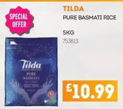 Bestway TILDA Pure basmati rice offer