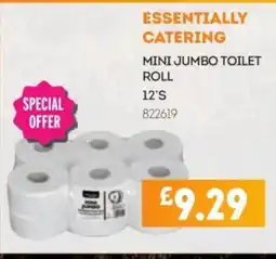 Bestway ESSENTIALLY CATERING Mini jumbo toilet roll offer