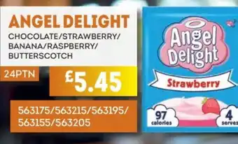 Bestway ANGEL DELIGHT Chocolate/strawberry/ banana/raspberry/ butterscotch offer