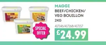Bestway MAGGI Beef/chicken/ veg bouillon offer