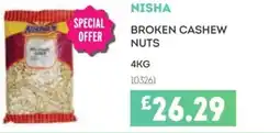 Bestway NISHA Broken cashew nuts offer