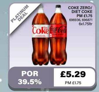 Bestway Coke Zero Diet Coke offer