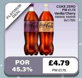 Bestway Coke Zero offer