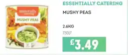 Bestway ESSENTIALLY CATERING Mushy peas offer