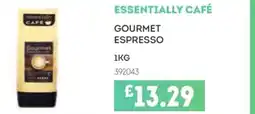 Bestway ESSENTIALLY CAFÉ Gourmet espresso offer
