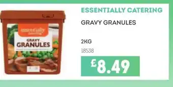 Bestway ESSENTIALLY CATERING Gravy granules offer