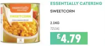 Bestway ESSENTIALLY CATERING Sweetcorn offer