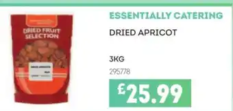 Bestway ESSENTIALLY CATERING Dried apricot offer