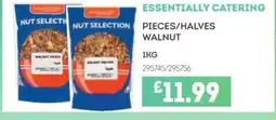 Bestway ESSENTIALLY CATERING Pieces/halves walnut offer