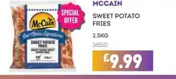 Bestway MCCAIN Sweet potato fries offer