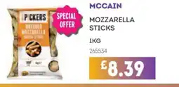 Bestway MCCAIN Mozzarella sticks offer