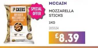Bestway MCCAIN Mozzarella sticks offer