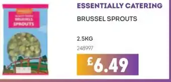 Bestway ESSENTIALLY CATERING Brussel sprouts offer