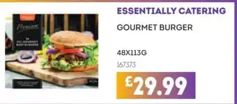 Bestway ESSENTIALLY CATERING Gourmet burger offer