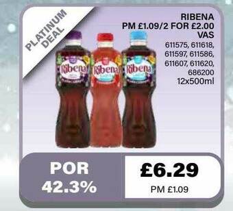 Bestway Ribena Vas offer