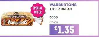 Bestway WARBURTONS Tiger bread offer