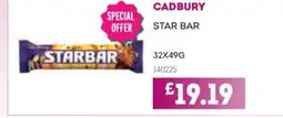 Bestway CADBURY Star bar offer