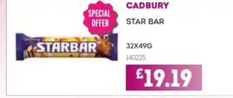 Bestway CADBURY Star bar offer
