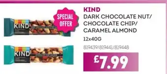 Bestway KIND Dark chocolate nut/ chocolate chip/ caramel almond offer