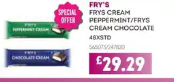Bestway FRYS cream peppermint/frys cream chocolate offer