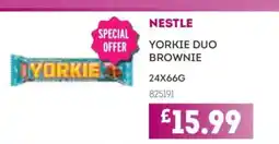 Bestway NESTLE Yorkie duo brownie offer