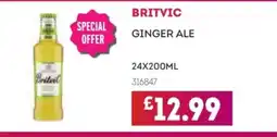 Bestway BRITVIC Ginger ale offer