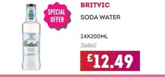 Bestway BRITVIC Soda water offer