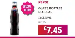 Bestway PEPSI Glass bottles regular offer