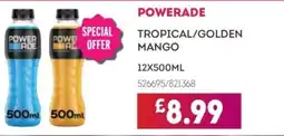 Bestway POWERADE Tropical/golden mango offer