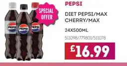 Bestway PEPSI Diet pepsi/max cherry/max offer