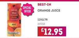 Bestway BEST-IN Orange juice offer