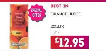 Bestway BEST-IN Orange juice offer