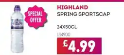 Bestway HIGHLAND Spring sportscap offer