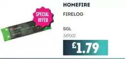 Bestway HOMEFIRE Firelog offer