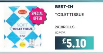 Bestway BEST-IN Toilet tissue offer