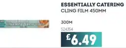 Bestway ESSENTIALLY CATERING Cling film 450mm offer