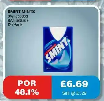 Bestway Smint Mints offer