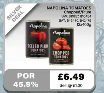 Bestway Napolitana Tomatoes Chopped Plum offer