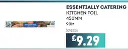 Bestway ESSENTIALLY CATERING Kitchen foil 450mm offer