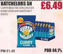 Bestway BATCHELORS SN Curry/beef/bacon/chicken offer