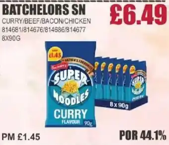 Bestway BATCHELORS SN Curry/beef/bacon/chicken offer