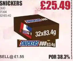 Bestway SNICKERS Duo offer
