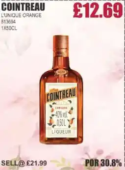 Bestway COINTREAU L'unique orange offer