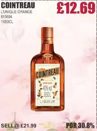 Bestway COINTREAU L'unique orange offer