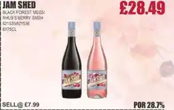 Bestway JAM SHED Black forest mess/ rhub's berry smsh offer